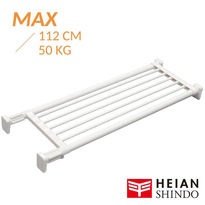 Kệ chia ngăn không cần khoan vít Heian chiều dài từ 73 ~ 112cm