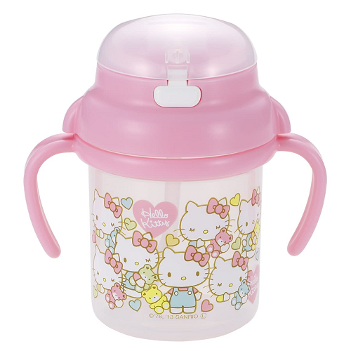 Bình nước vòi hút Hello Kitty